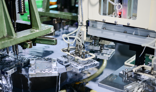 Tapping machine tending